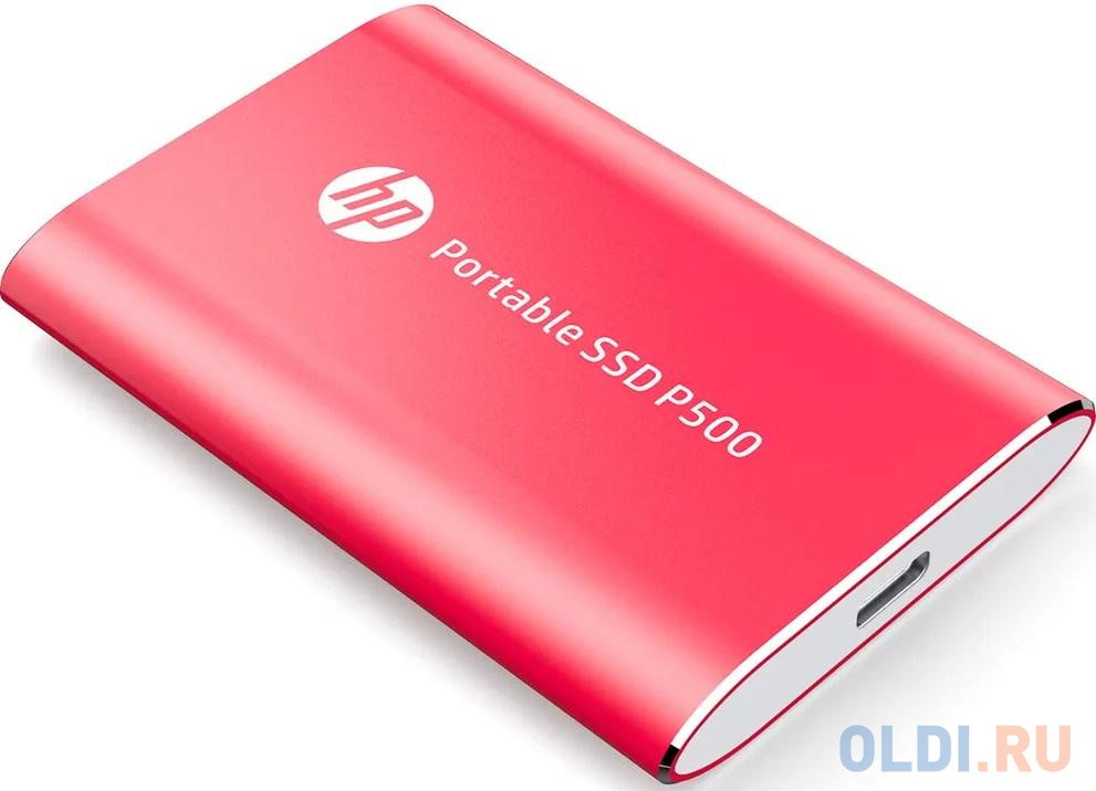 Внешний SSD диск 2.5" 250 Gb USB Type-C HP P500 красный