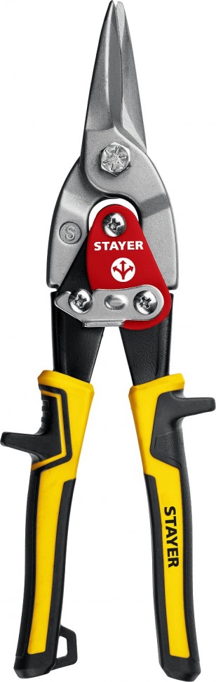 Ножницы по металлу прямые Stayer COBRA, блокировочный замок, 25 см (23055-S_z01)