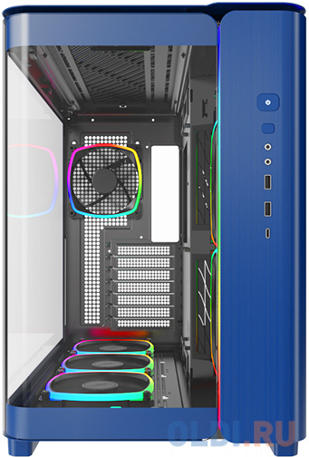 Корпус ATX MONTECH KING 95 PRO Blue Без БП синий