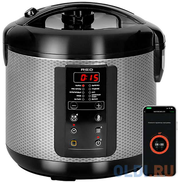 Мультиварка Red Solution SkyCooker RMC-M225S 5л 860Вт черный/серый в Москвe