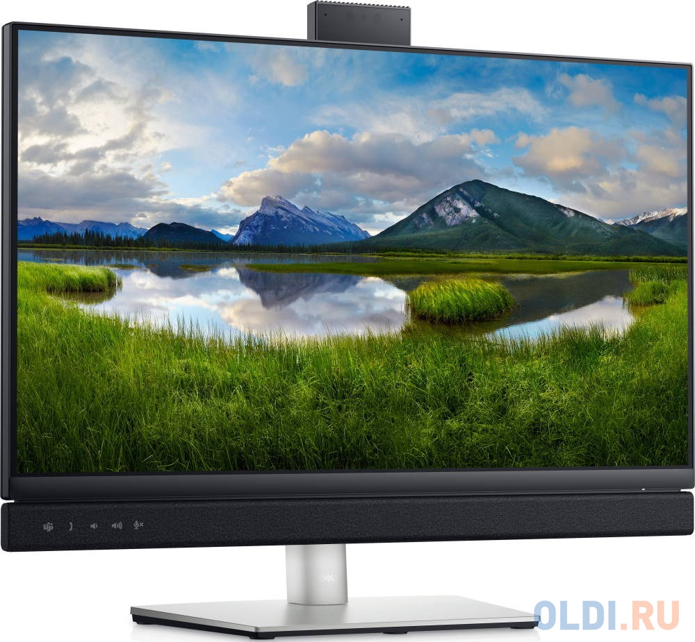 Монитор Dell 23.8" C2422HE черный IPS LED 5ms 16:9 HDMI M/M Cam матовая 1000:1 250cd 178гр/178гр 1920x1080 DP FHD USB 4.33кг