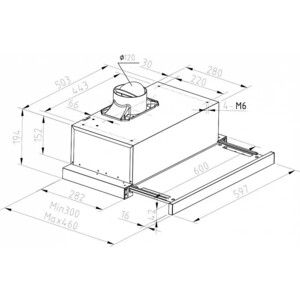 Встраиваемая вытяжка Haier HVX-T671B