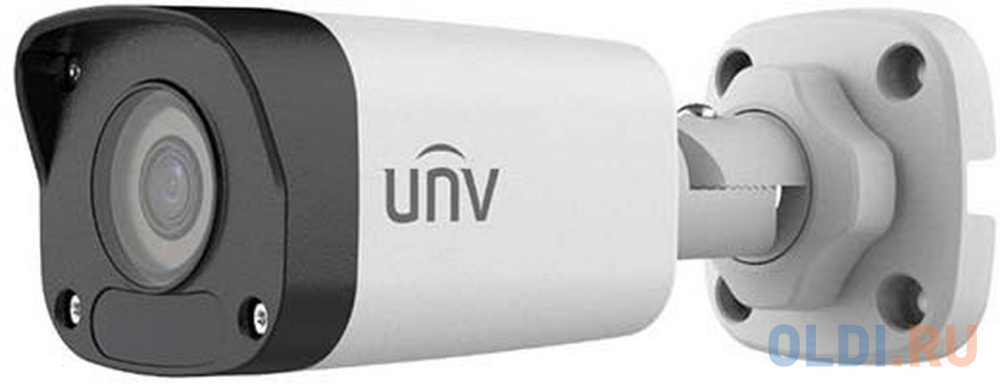 Uniview Видеокамера IP цилиндрическая, 1/2.8&quot; 2 Мп КМОП @ 30 к/с, ИК-подсветка до 30м., 0.01 Лк @F2.0, объектив 4.0 мм, DWDR, 2D/3D DNR, Ultra 26