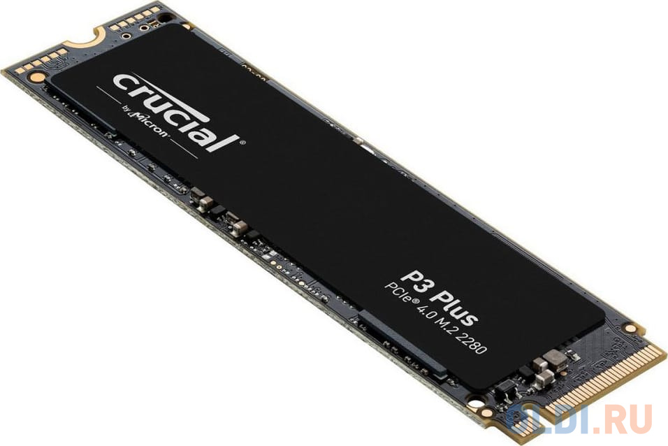 Твердотельный накопитель SSD M.2 Crucial 500Gb P3 Plus <CT500P3PSSD8> (PCI-E 4.0 x4, up to 4700/1900MBs, 3D NAND, NVMe, 110TBW, 22х80mm) в Москвe