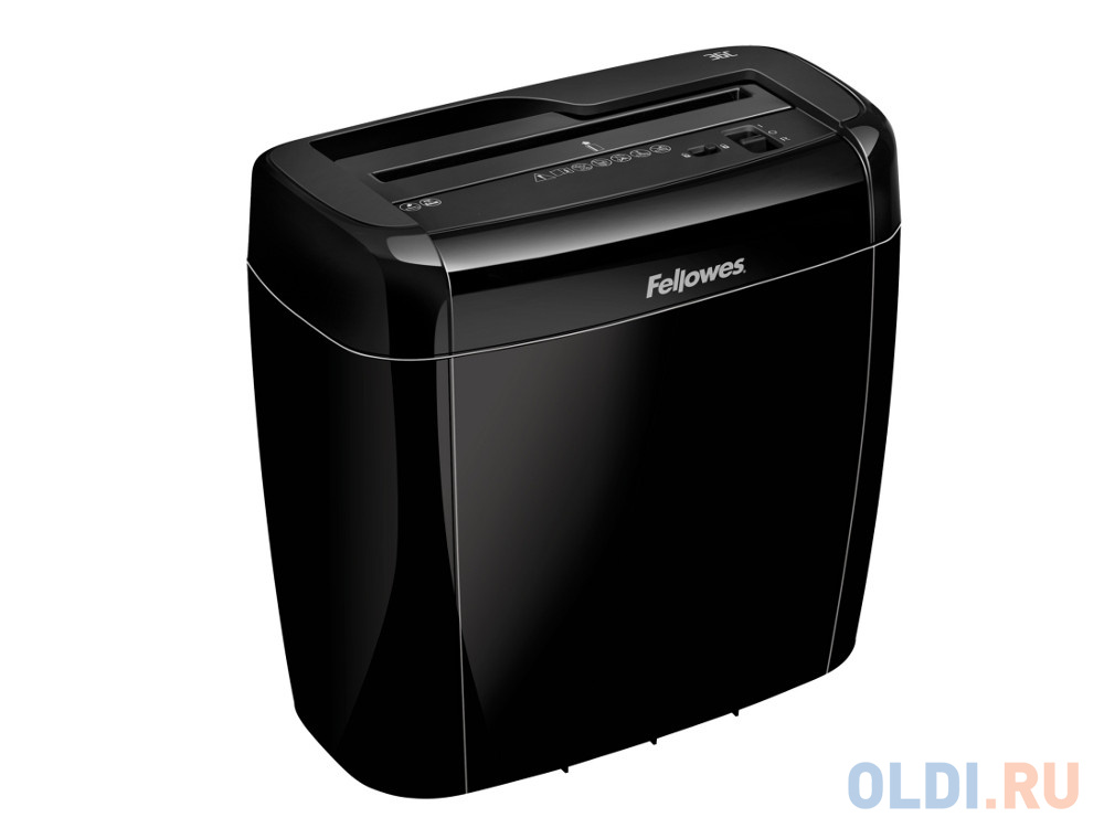 Шредер Fellowes Powershred 36C, DIN P-4, 4х40 мм, 6 лст., 12 лтр., Safety Lock