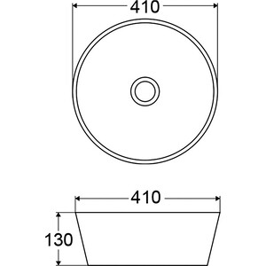 Раковина-чаша BelBagno 41х41 черная матовая (BB1315-H301)