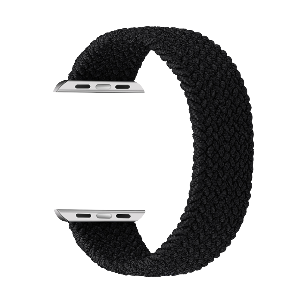 Ремешок Deppa Band Mono для Apple Watch 38/40 mm, нейлоновый, черный в Москвe