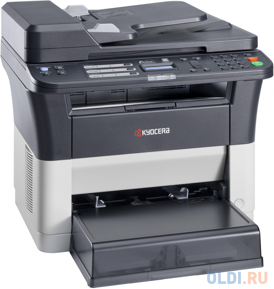 Многофункциональное устройство KYOCERA Лазерный копир-принтер-сканер Kyocera FS-1025MFP(А4,25 ppm,1200dpi,64Mb,USB,Network,цв.сканер, дуплекс,автопод.