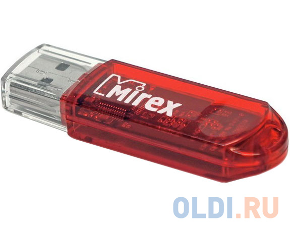 Флеш накопитель 16GB Mirex Elf, USB 2.0, Красный в Москвe