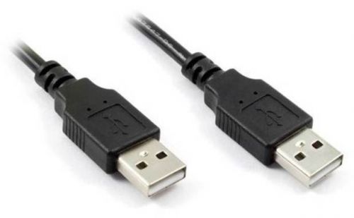 Кабель USB 2.0(Am)-USB 2.0(Am), экранированный, 2м, черный Greenconnect (GCR-UM2M-BB2S-2.0m)