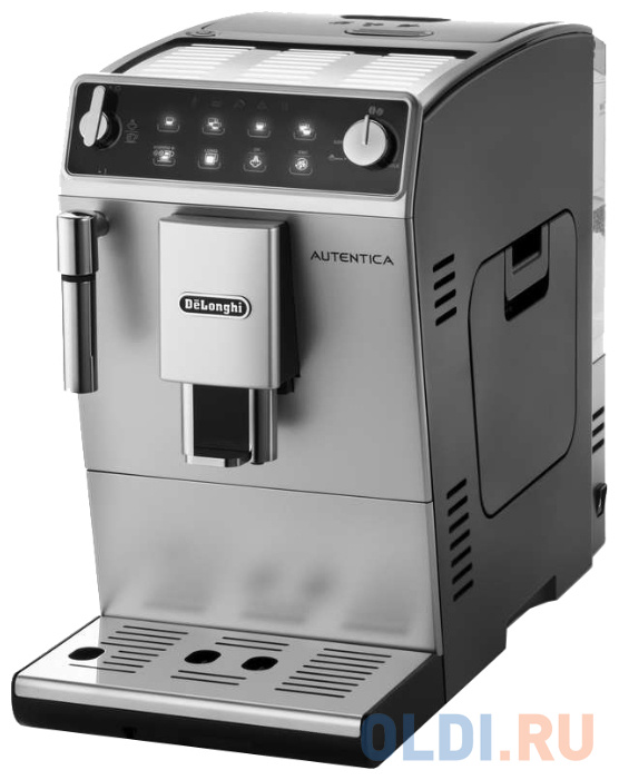 Кофемашина DeLonghi ETAM 29.510.SB мощность 1450Вт, давление помпы 15Бар, регулировка степени помола, тип кофе- молотый/зерновой, таймер, каппучинатор