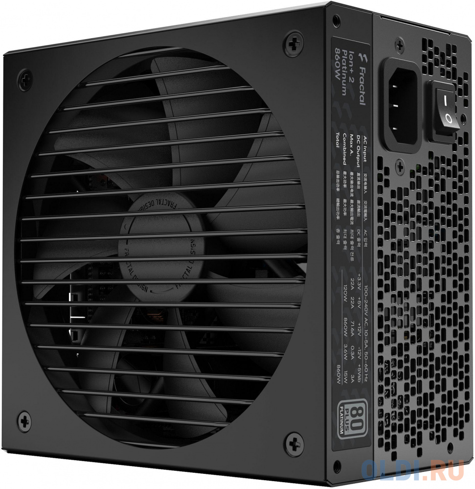 Блок питания Fractal Design Ion+ 2 860 Вт в Москвe