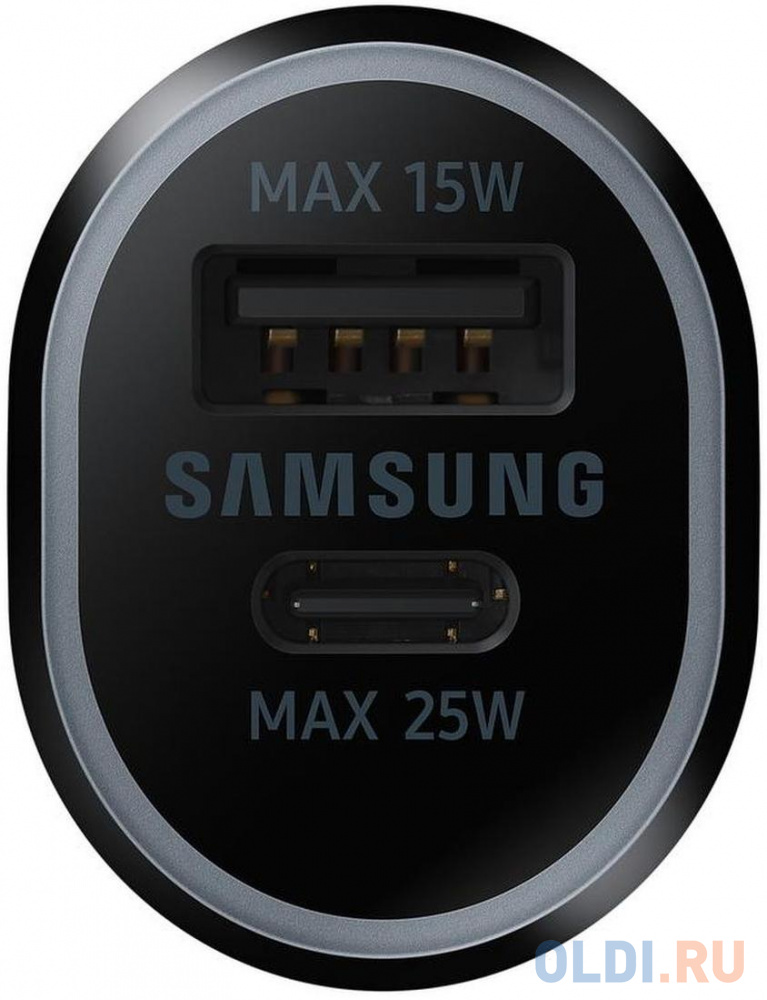 Автомобильное зарядное устройство Samsung EP-L4020NBEGRU 3 А 2 х USB черный