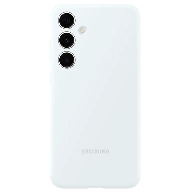 Чехол для Samsung Galaxy S24 Silicone White EF-PS921TWEGRU