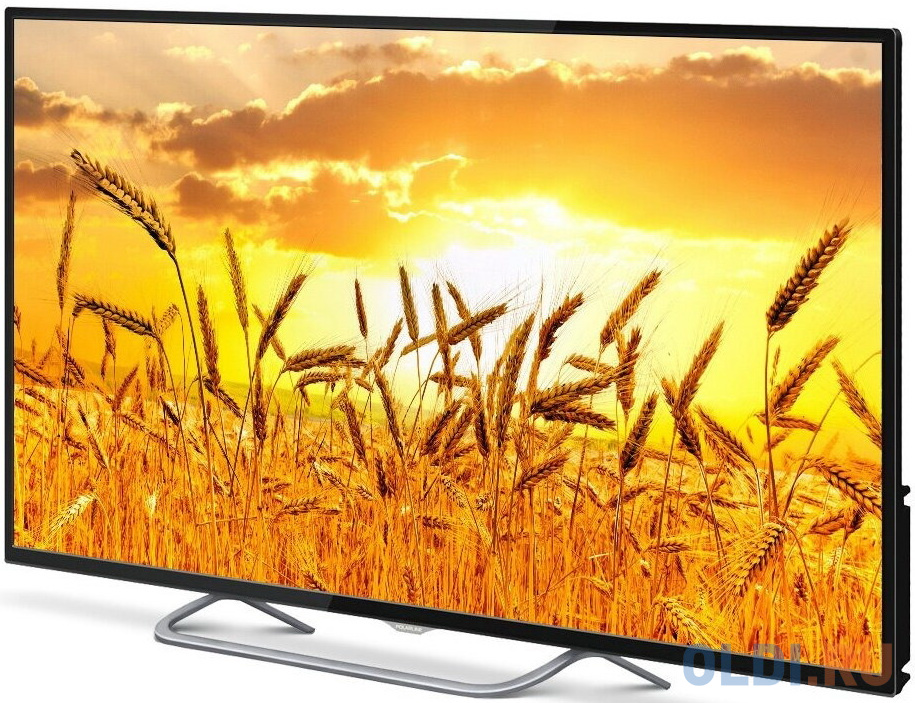 Телевизор LED PolarLine 43" 43PL52TC-SM черный FULL HD 50Hz DVB-T DVB-T2 DVB-C DVB-S2 WiFi Smart TV (RUS)