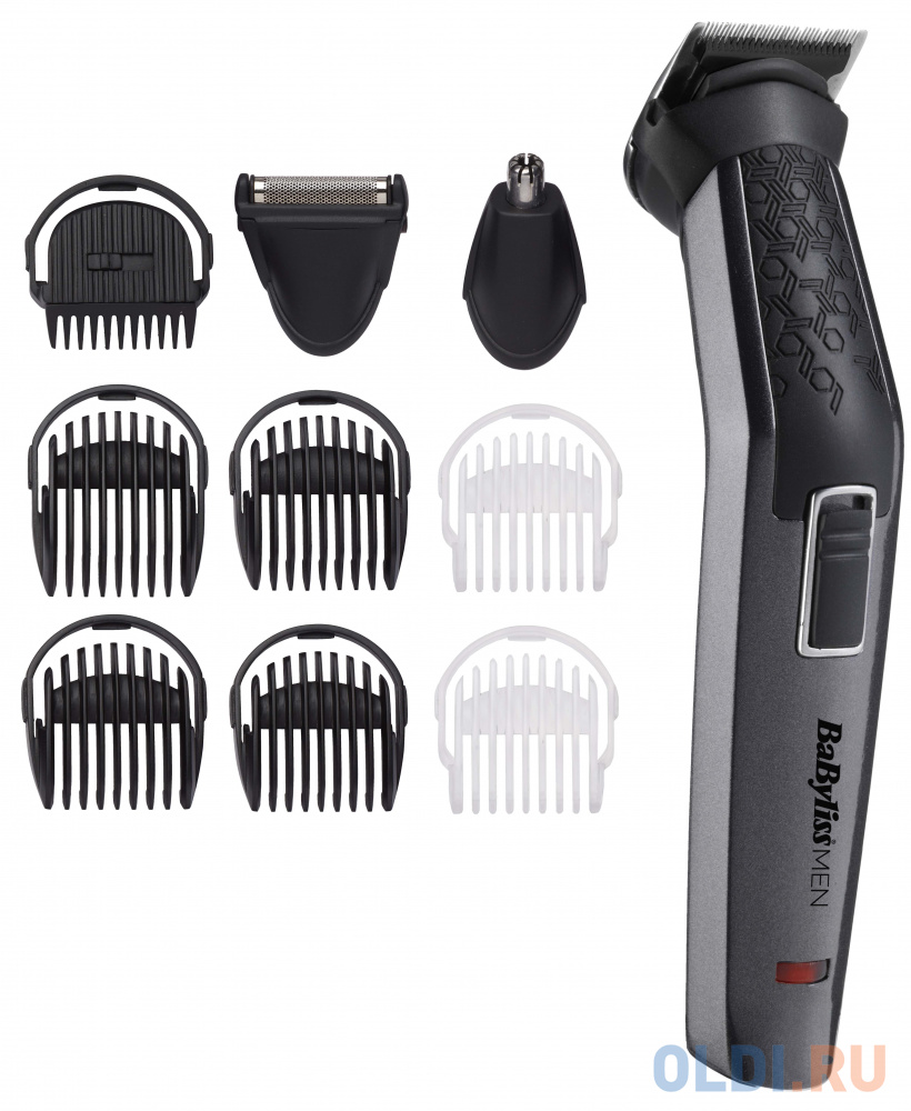 Триммер BaByliss MT727E серый чёрный