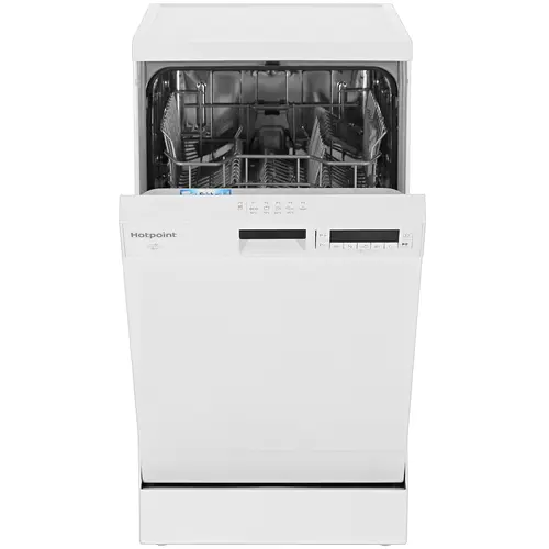 Посудомоечная машина узкая Hotpoint-Ariston HFS 1C57, белый (869894600010)