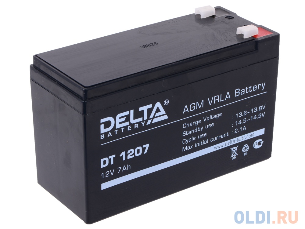 Аккумулятор Delta DT 1207 12V7Ah