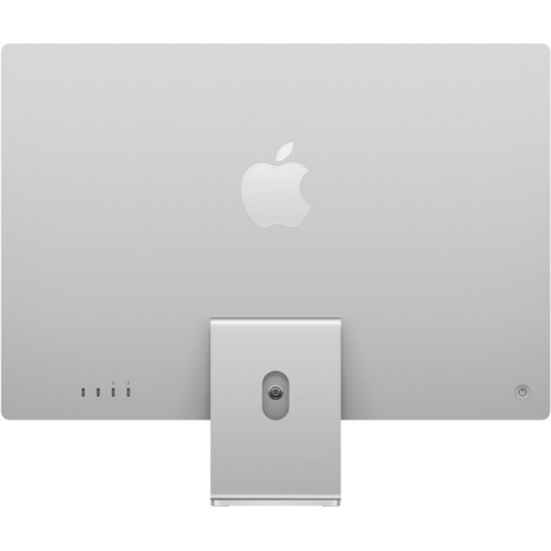 Моноблок APPLE iMac 24 Silver MQR93B/A / MQR93LL/A (Английская раскладка клавиатуры) (Apple M3/8192Mb/256Gb SSD/Wi-Fi/Bluetooth/Cam/23.5/4480x2520/macOS)