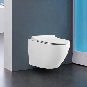 Комплект унитаза Grossman GR-4411 Grohe Rapid SL тонкий микролифт, белый, клавиша хром