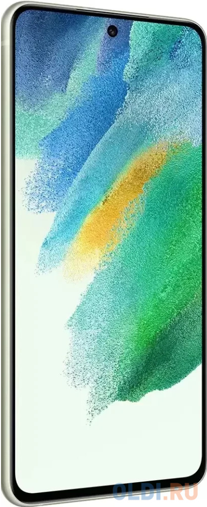 Смартфон Samsung SM-G990E Galaxy S21 FE 128Gb 8Gb оливковый моноблок 3G 4G 2Sim 6.4" 1080x2340 Android 12 12Mpix 802.11 a/b/g/n/ac/ax NFC GPS GSM в Москвe