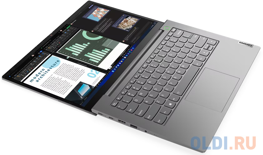 Ноутбук Lenovo ThinkBook 14 G5 IRL <21JC001XAU> i5-1335U/8Gb/256Gb SSD/14.0 FHD IPS 300nits/Backlit/Cam FHD/FPR/Win 11Pro