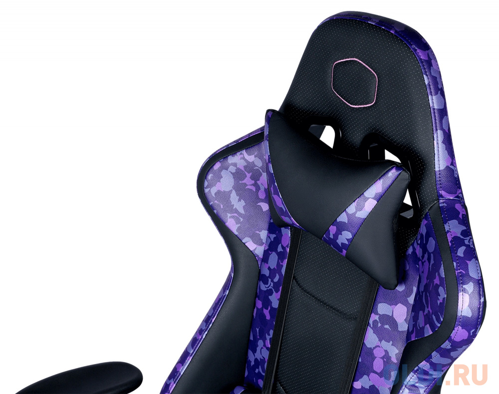 Кресло для геймеров Cooler Master Caliber R1S Gaming Chair Purple CAMO черно-фиолетовый