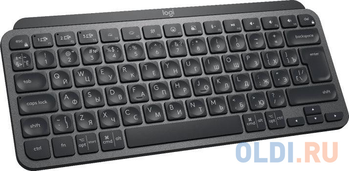 Клавиатура беспроводная Logitech MX Keys Mini Graphite Bluetooth графитовый 920-010501
