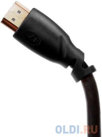 Кабель HDMI 2м Green Connection GCR-HM311-2.0m круглый черный