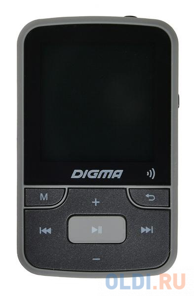 Плеер Hi-Fi Flash Digma Z4 BT 16Gb черный/1.5"/FM/microSD/clip [1017070]