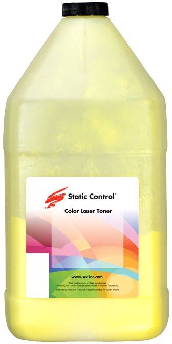 Тонер для принтера Static Control HM775-1KG-YOS желтый 1000 грамм