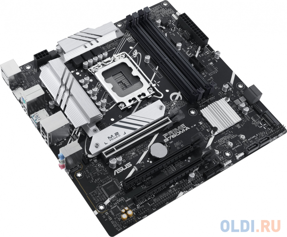 ASUS PRIME B760M-A-CSM, LGA1700, B760, 4*DDR5, 2xHDMI+DP, 4xSATA3 + RAID, 2xM2, Audio, Gb LAN, USB 3.2, USB 2.0, mATX; 90MB1EK0-M0EAYC в Москвe