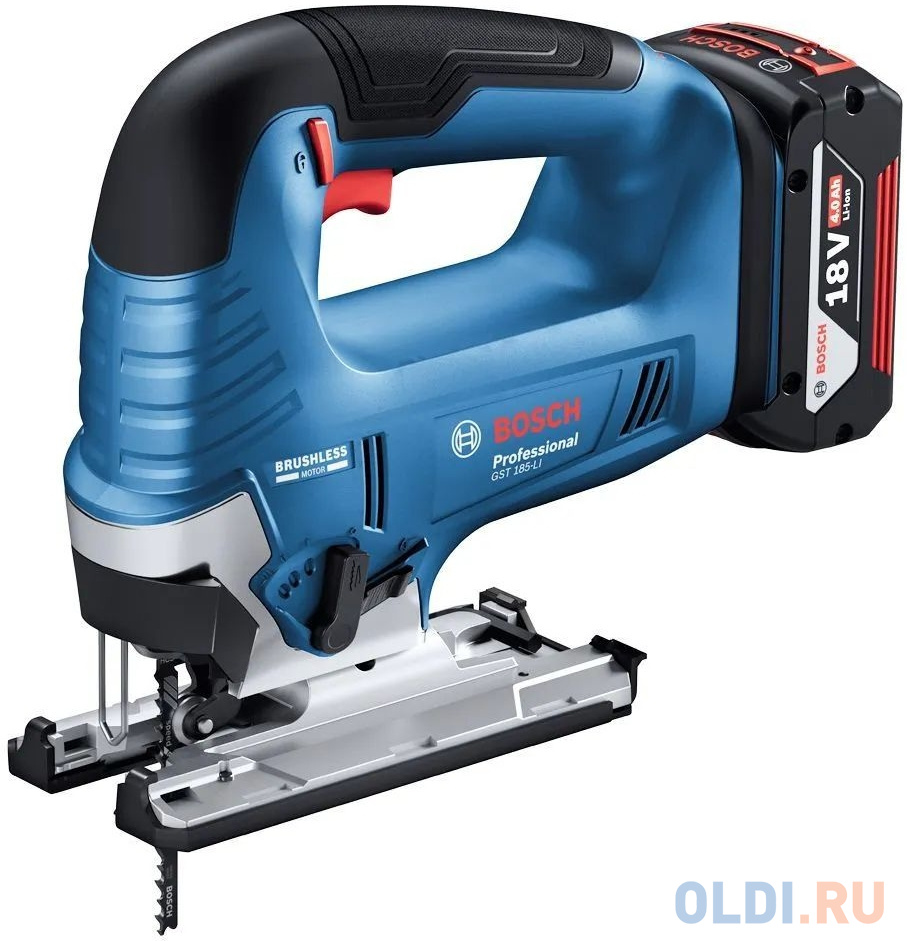 Лобзик Bosch GST 185-LI +1пил. 3500ходов/мин от аккумулятора (кейс в комплекте) в Москвe