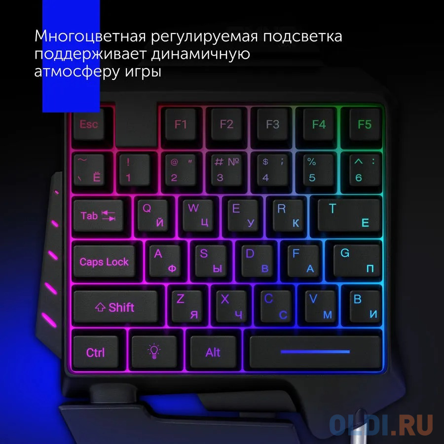 Клавиатура Oklick 703GK Black USB в Москвe