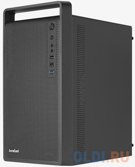 Корпус microATX Aerocool CS-109-S-BK-v1 Без БП чёрный в Москвe