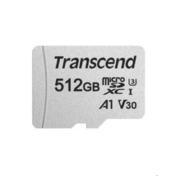 Карта памяти Transcend microSDXC 512Gb Class10 TS512GUSD300S-A 300S + adapter в Москвe