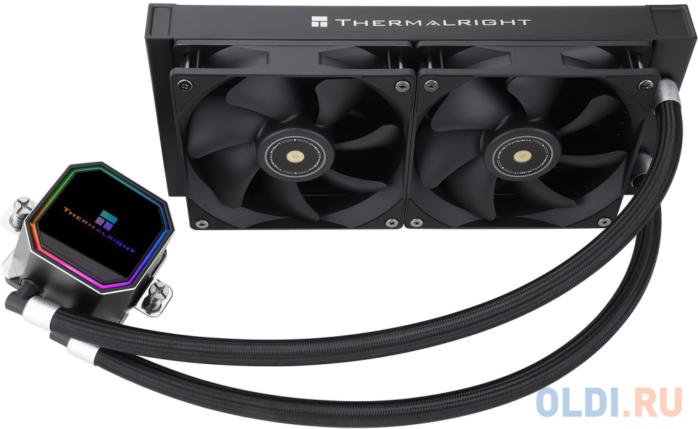 Система жидкостного охлаждения Thermalright Frozen Prism 240 Black, радиатор 240 мм, 1850 об/мин, 27 дБА, PWM, черный