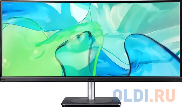 Монитор/ ACER CB343CURbemiiphuzx 34'', ZeroFrame, Curved 3800R Black, 21:9, IPS, 3440x1440, 4ms, 300cd, 60Hz, 2xHDMI(2.0) + 1xDP(1.2) + 1xTy в Москвe