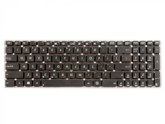 Клавиатура ZeepDeep для ноутбука Asus X555, X555L, X553, черный (875494)