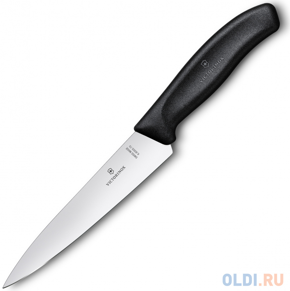 Нож Victorinox Swiss Classic разделочный черный 6.8003.15B