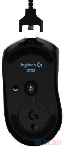 Мышь беспроводная Logitech G703 чёрный USB + радиоканал в Москвe