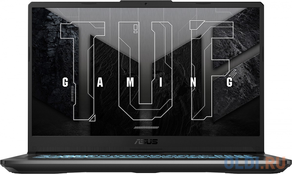 Ноутбук Asus TUF Gaming F17 FX706HF-HX014 Core i5 11400H 16Gb SSD512Gb NVIDIA GeForce RTX 2050 4Gb 17.3" IPS FHD (1920x1080) noOS black WiFi BT C