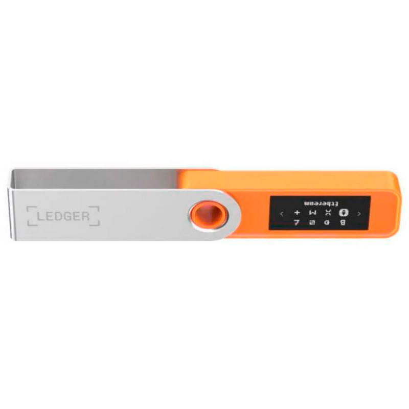 Аппаратный криптокошелек Ledger Nano S Plus Orange