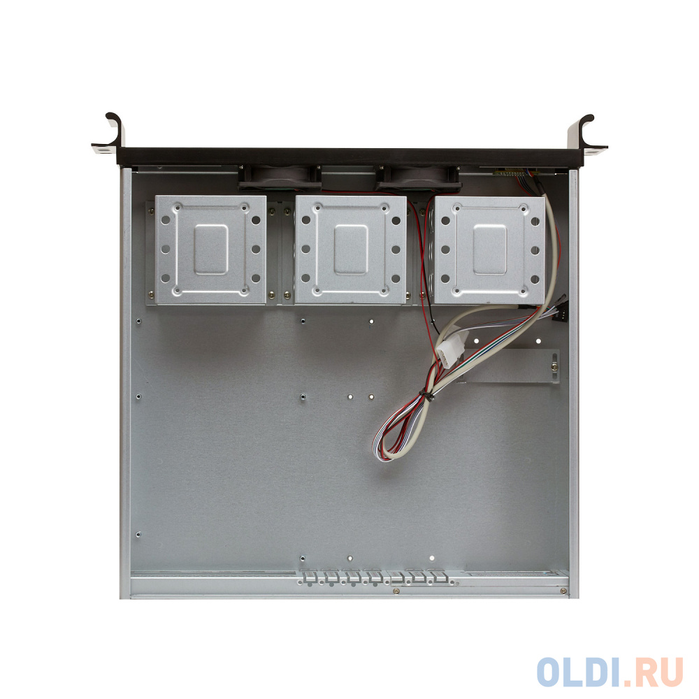 Exegate EX292583RUS Серверный корпус ExeGate Pro 2U420-06 <RM 19", высота 2U, глубина 420, БП 2U-700ADS, USB>