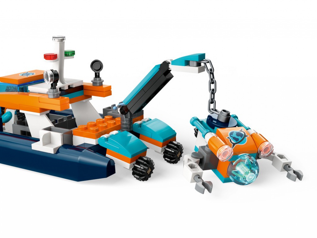 Конструктор Lego City Explorer Diving Boat 182 дет. 60377 в Москвe