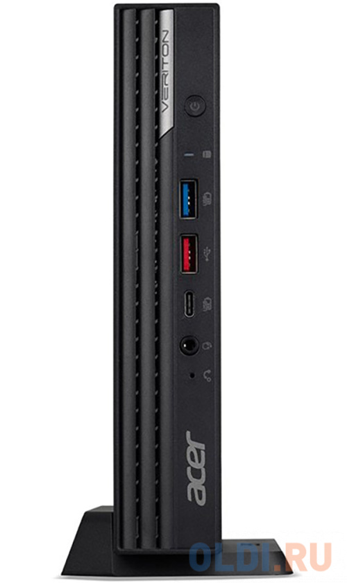 Компьютер Acer Veriton N4710GT Core i3 13100/8Gb/SSD512Gb/VESA kit/noOS/Black (DT.VXVCD.001)