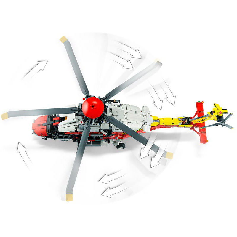 Lego Technic Airbus H175 Спасательный вертолет 2001 дет. 42145