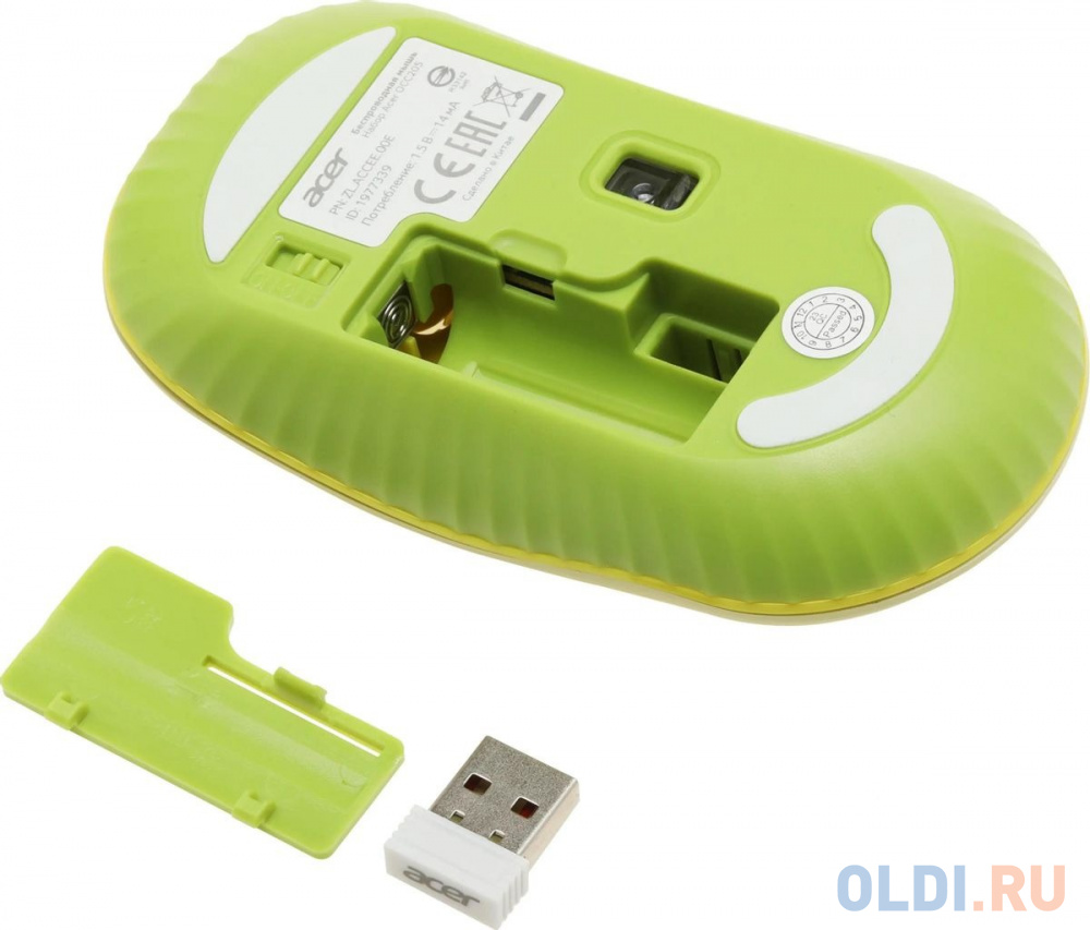 Клавиатура+мышь Acer OCC205 Wireless Green в Москвe