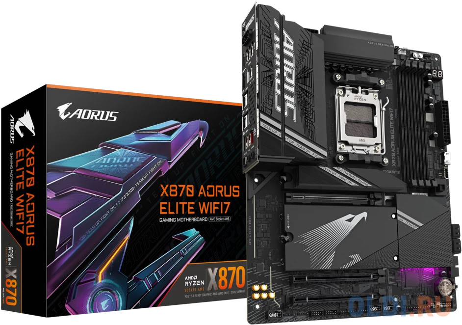 Материнская плата Gigabyte X870 AORUS ELITE WIFI7, RTL в Москвe