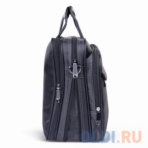 Сумка деловая 15.6" BRAUBERG Control 1 полиэстер серый